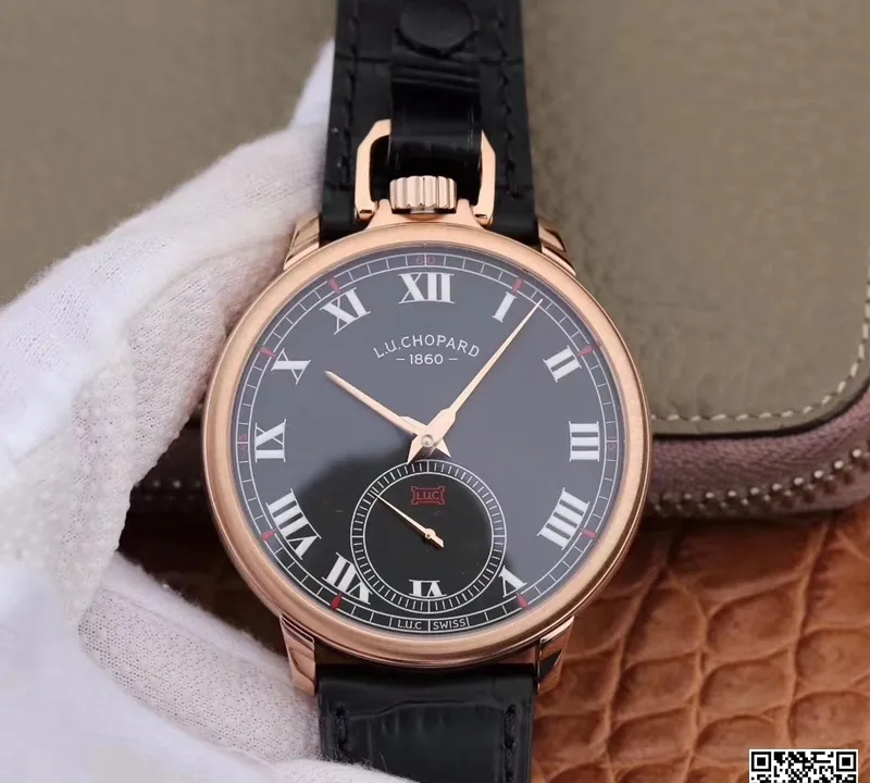 Chopard L.U.C 161923-1001 1:1 Best Edition Replica Watch Gold Bezel